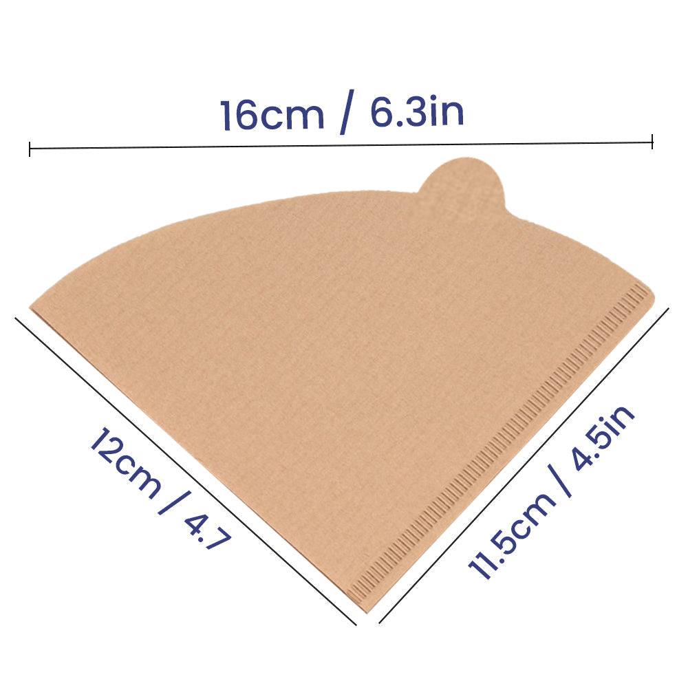 Coffee Filter Paper Brown 100 Pieces