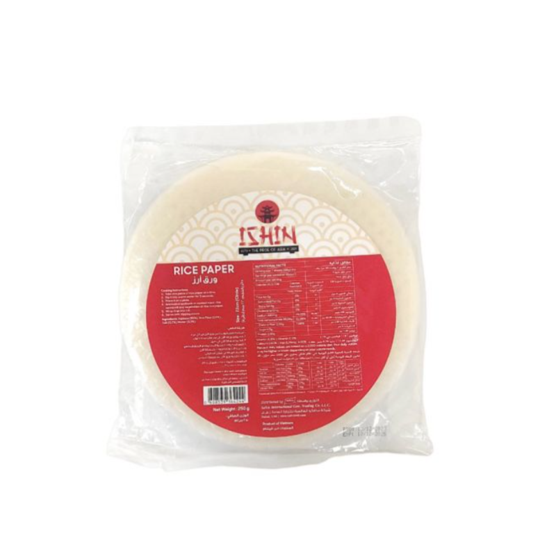 ISHIN RICE PAPER (22CM) 250GRM