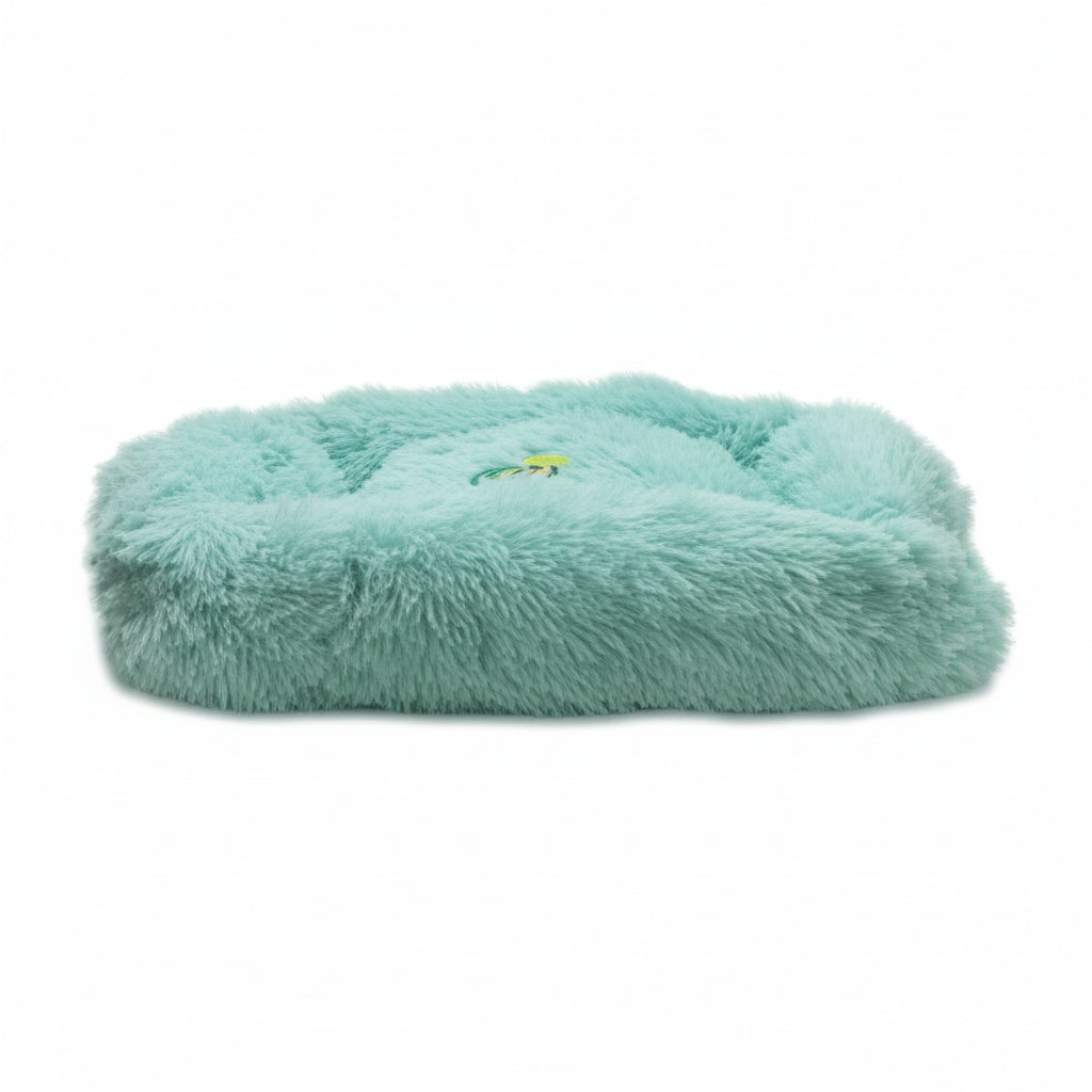 Grizzly Square Bed Blue - 66 x 56 x 18cm - Medium