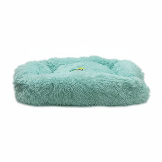 Grizzly Square Bed Blue - 66 x 56 x 18cm - Medium
