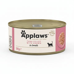 Applaws Tuna Fillet with Prawn in Broth Wet Cat Food 156g