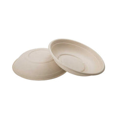 Bio Degradable Round Bowl With Pet Lid 50 Pieces