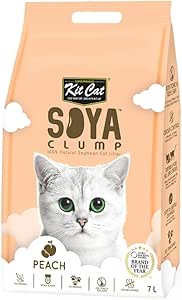 Kit Cat SoyaClump Soyabean Litter Peach 7L