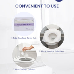 Disposable Paper Toilet Seat Cover 5000 Sheets - Your One Stop Solution UAE