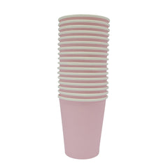 Single Wall Coffee Cup 8 Oz Pink 50X20 1000 Pieces