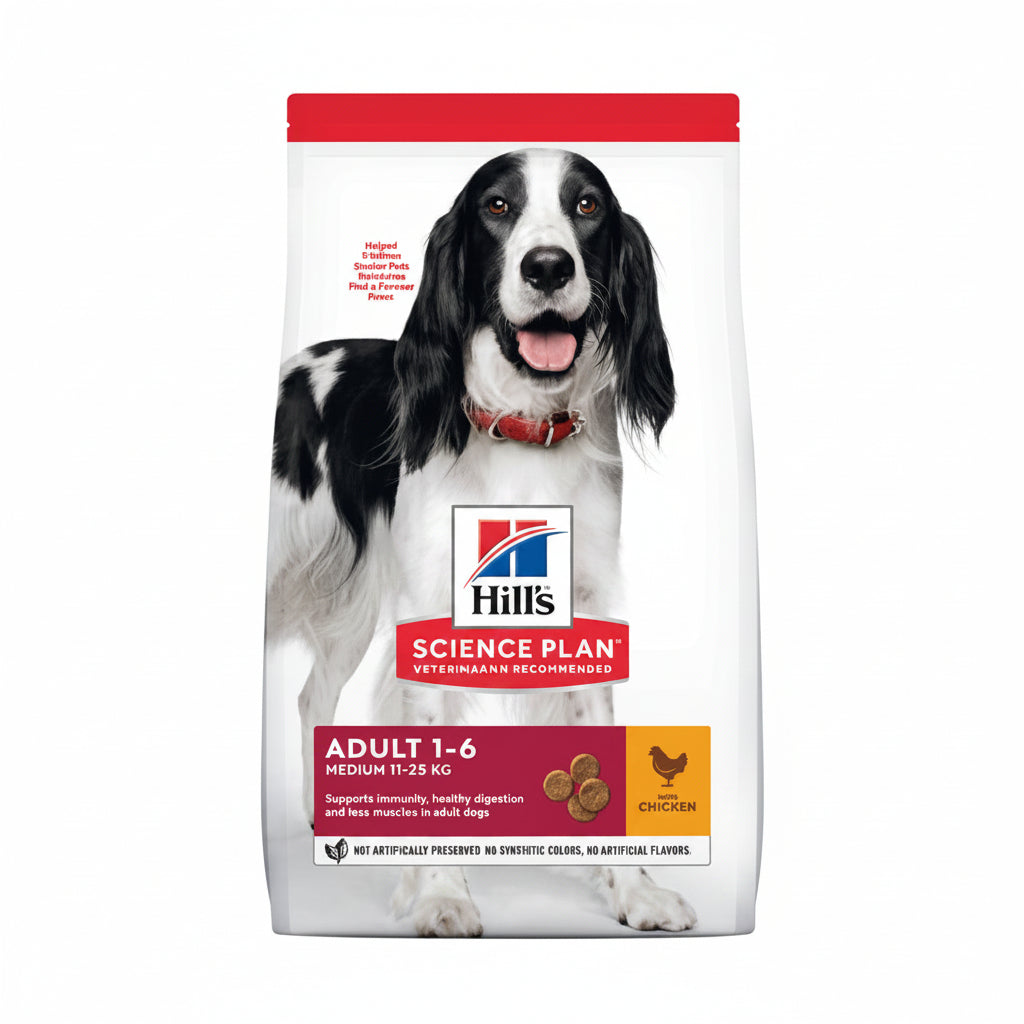 Hillâ€™s Science Plan Medium Adult Dog Food With Chicken (2.5kg)