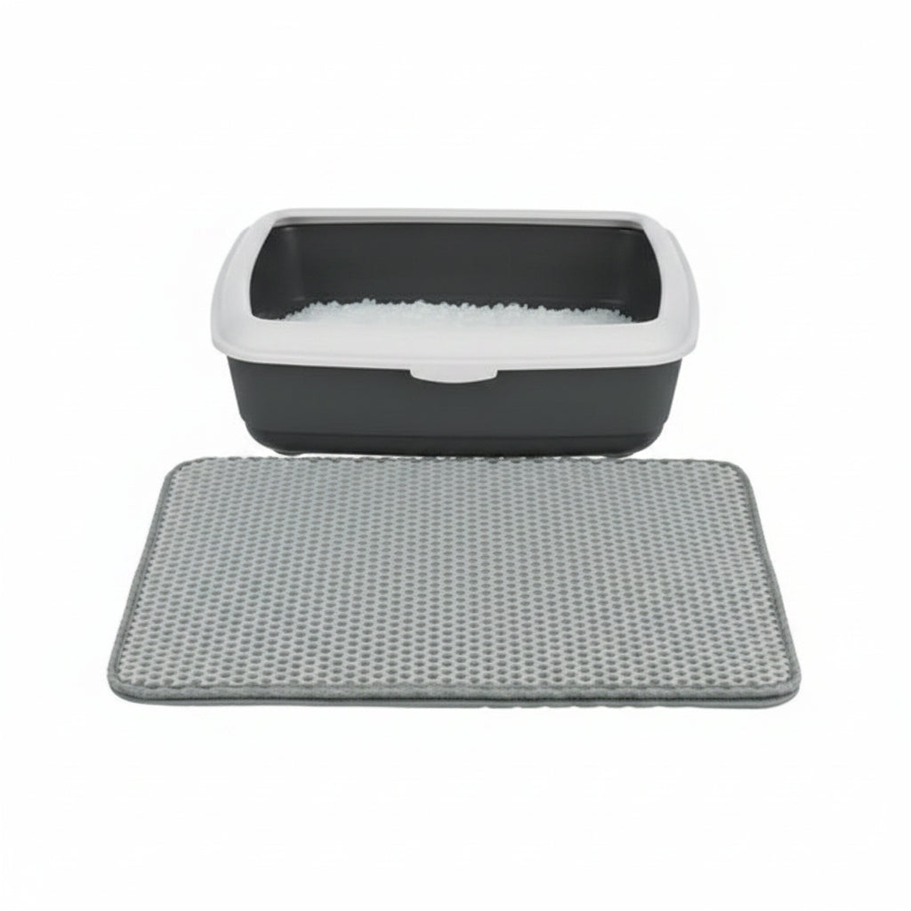 Trixie Sieve-Mat for Cat Litter Trays BLACK - 58X75CM