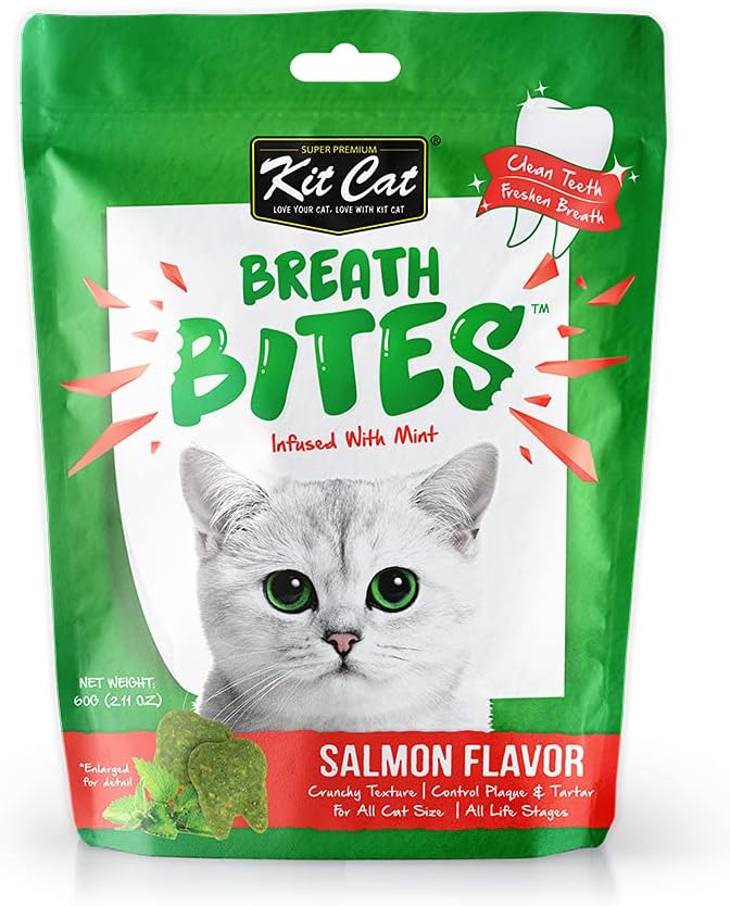 Kit Cat Breath Bites Salmon Flavor 60g