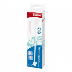 Bioline Toothbrush for Dogs Set 4pcs