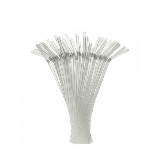 Plastic Flexible Straw Clear 6MM & 8MM 10000 Pieces