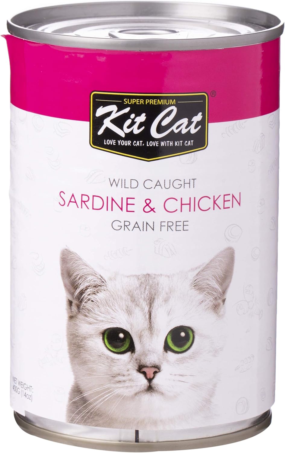 Kit Cat Wild Caught Sardine & Chicken 400grm