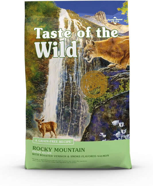 Taste of the Wild Rocky Mountain Feline Recipe with Roasted Venison & Smoked Salmon 6.35kg (CAT)