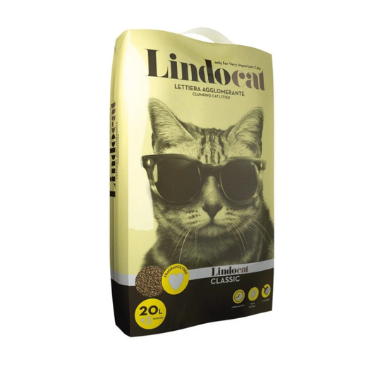 LindoCat Natural Bentonite Classic (Fragrance-free) 20 L