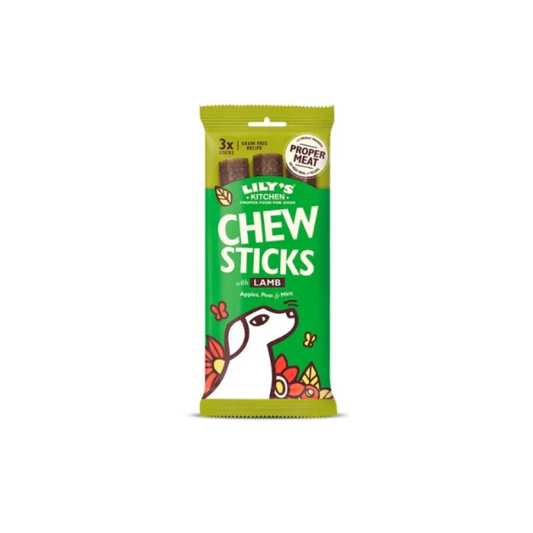 Lily's Kitchen Dog Chew Sticks with Lamb Dog Treats 120G