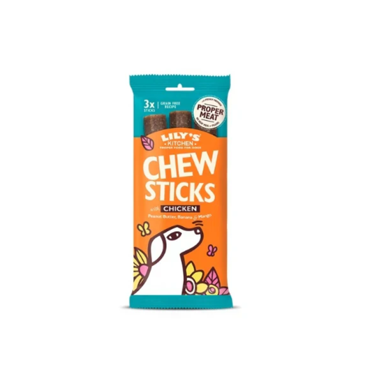 Lily's Kitchen Dog Chew Sticks with Chicken Dog Treats 120G