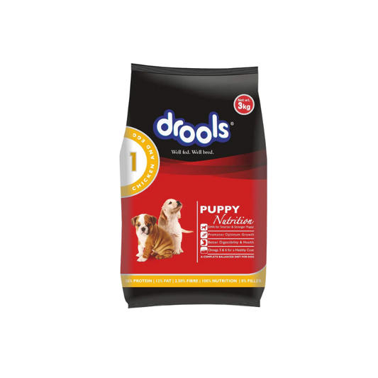 Drools Chicken and Egg for Puppy Dry Dog Food - 3Kg