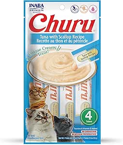 CHURU TUNA WITH SCALLOP 56 g/4 sticks per pack