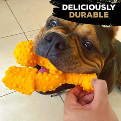 Tasty Bone Nylon Trio Dog Chew Toy, Durable & Indestructible Chew for Large Dogs, Chicken Flavor