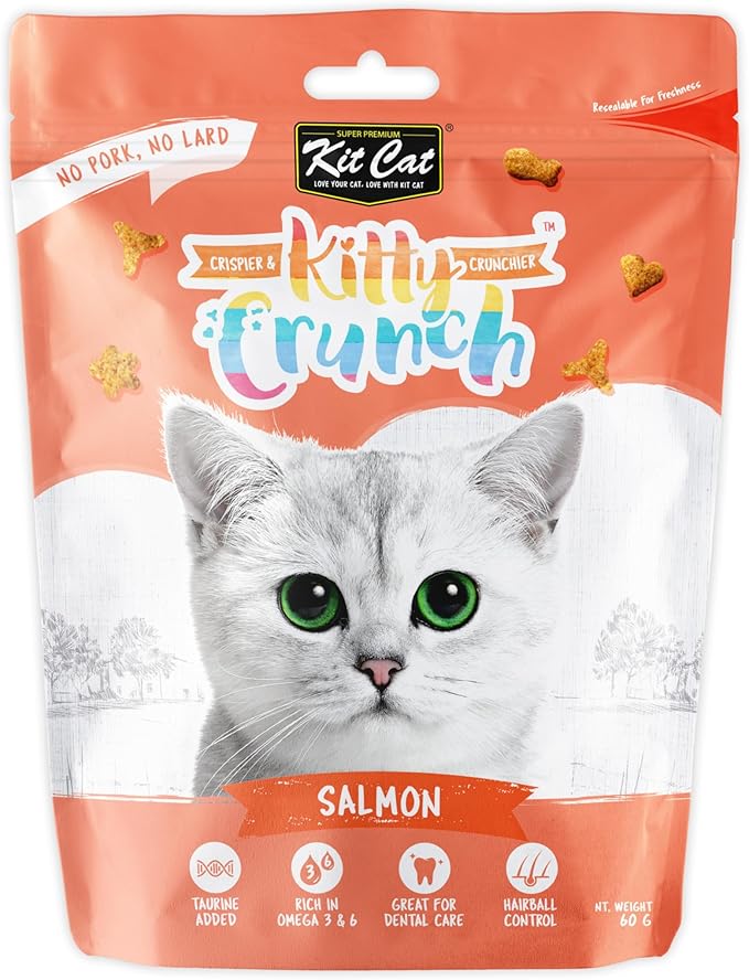 Kit Cat Kitty Crunch Salmon Flavor (60g)