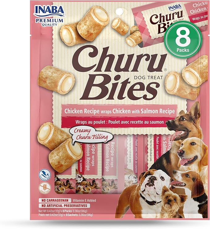 INABA Churu chicken recipe wraps chicken with salmon recipe 96g/8 packs per pack