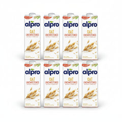 alpro oat milk unsweetened 1ltr