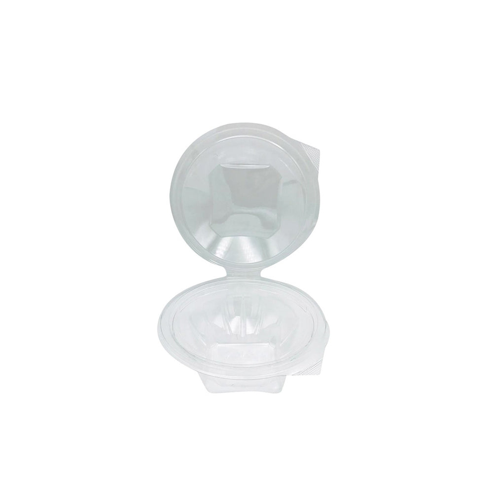 Plastic Clear Hinged Salad Bowl | Disposable Food Containers