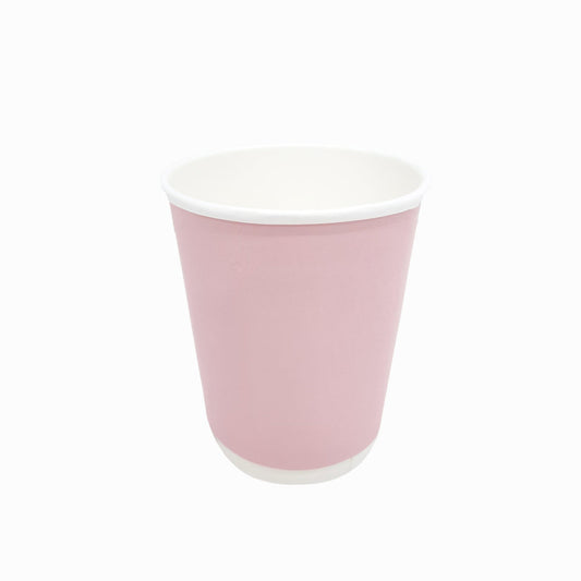 Pink Double Wall Paper Cups – Hot & Cold Cups