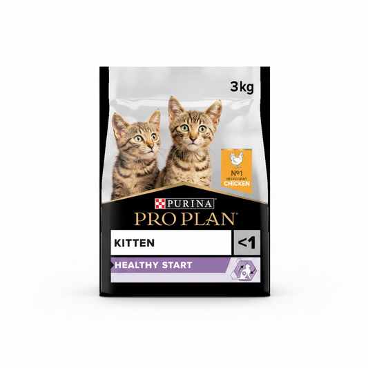 Purina Pro Plan Kitten Healthy Start Dry Cat Food with Chicken, 3 kg
