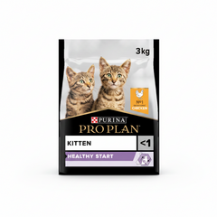 Purina Pro Plan Kitten Healthy Start Dry Cat Food with Chicken, 3 kg