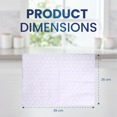 Aluminium Burger Foil Wrap – Plain 25x35 CM | Takeaway & Food Packaging