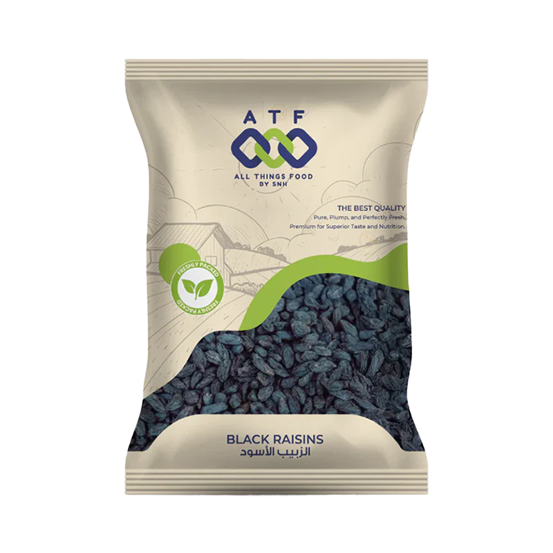 ATF Black Raisins 1kg