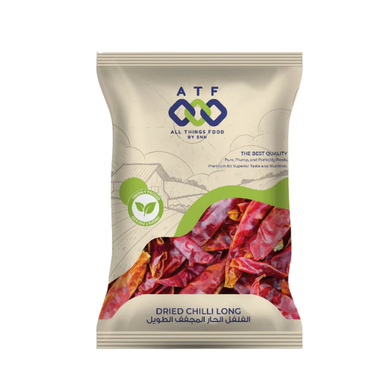ATF Dried Chilli Long 250gms