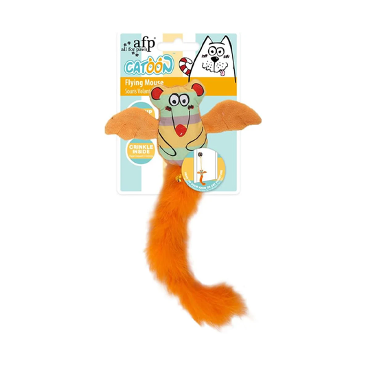 All For Paws Catoon - Flying Mouse
