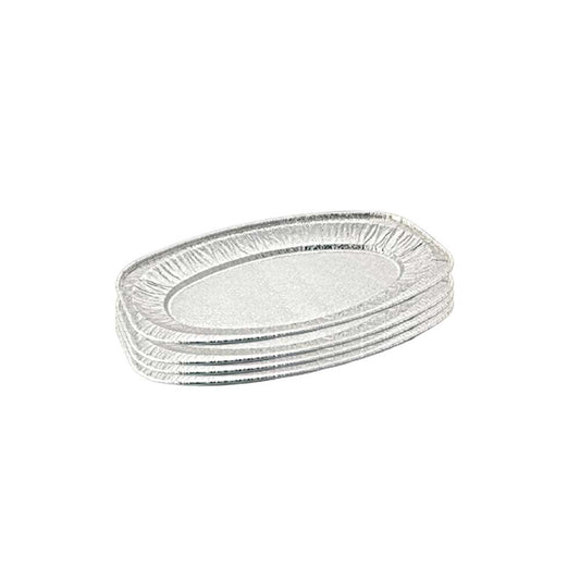 Aluminium Oval Platter 65180 17inch Silver