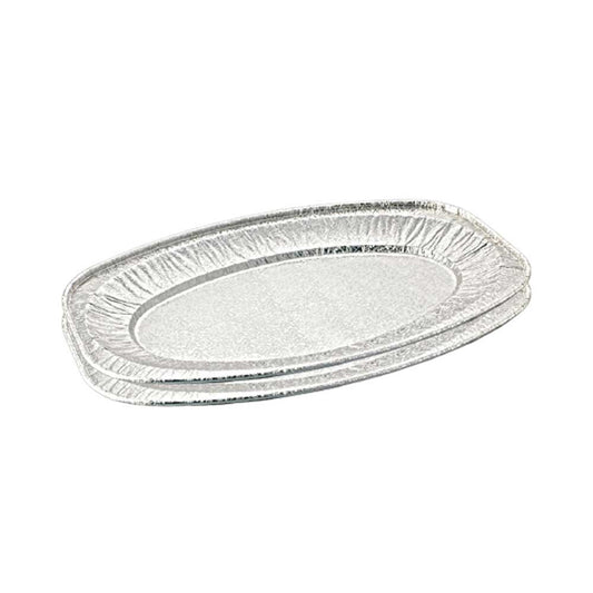 Aluminium Oval Platter 65220 Silver 1X50 Pieces - Your One Stop Solution UAE