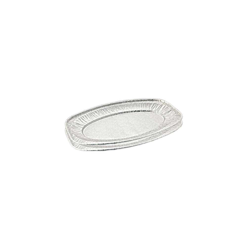 Aluminium Oval Platter Tray 6586 14inch Silver