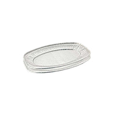 Aluminium Oval Platter Tray 6586 Silver 1X100 Pieces