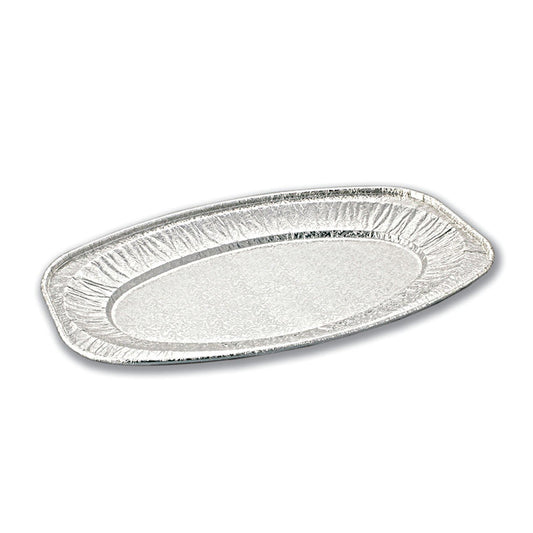 Aluminium Oval Platter 65220 Silver 1X50 Pieces - Your One Stop Solution UAE