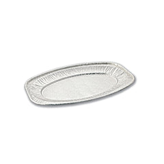 Aluminium Oval Platter Tray 6586 Silver 1X100 Pieces