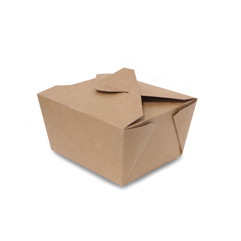 Rectangular Brown Kraft Takeaway Boxes – Durable Food Packaging Box