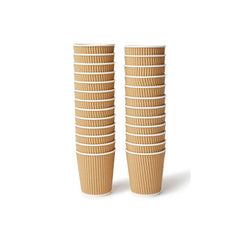 Ripple Coffee Cup 8 Ounce Without Lid 1X500 Pieces