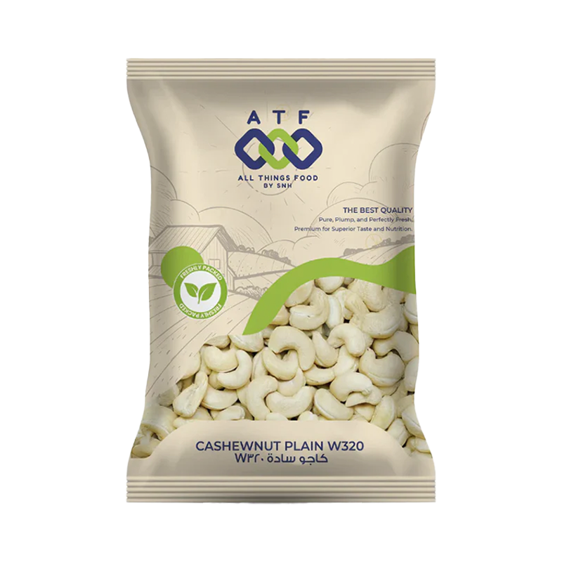 ATF Cashew Nuts Raw W320 – 1kg Pack