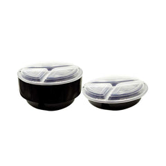 Round Microwave Container 48oz With Lid