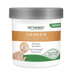 Vet’s Best Clean Eye Round Pads (100pads)