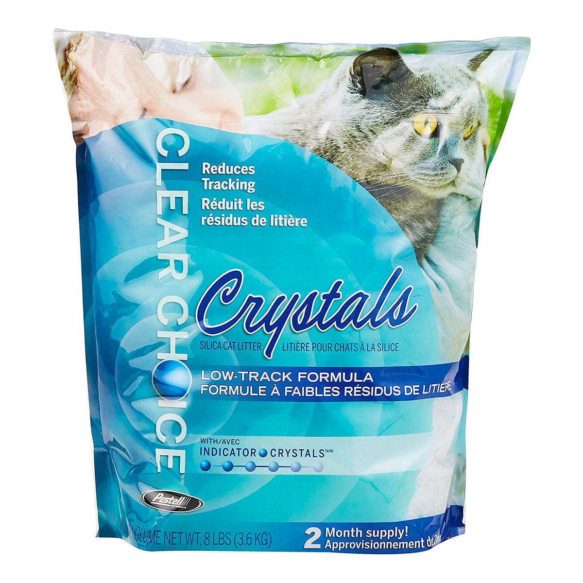 Clear Choice Silica Crystal Cat Litter 8LBS (3.6kg)