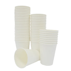 Single Wall Coffee Cup 8 Oz White 50X20 1000 Pieces