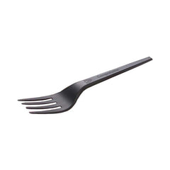 Bio-Degradable PLA Black Fork 50 Pieces