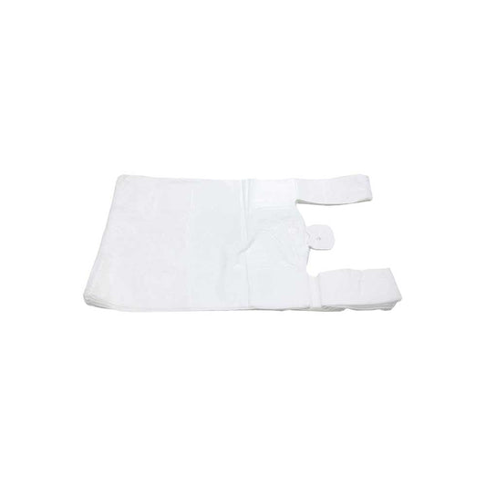 Disposable Plastic Carry Bag White Medium 15 KG - Your One Stop Solution UAE