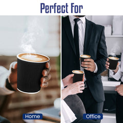 كوب قهوة ريبل 8 أونصة أسود 1 × 500 قطعة