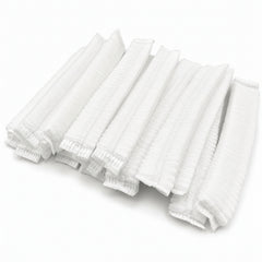 Disposable elastic hair net for kitchens, restaurants and catering use